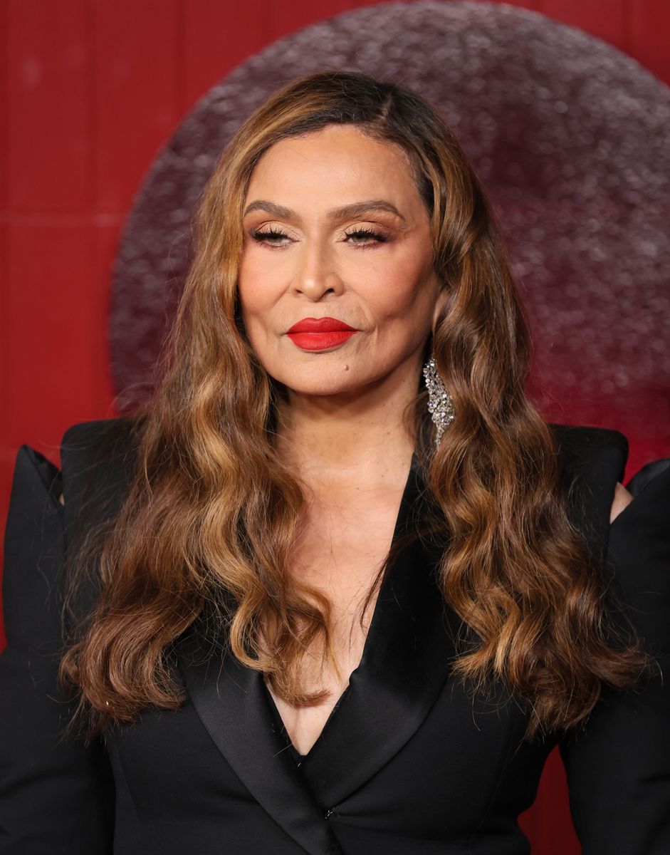  Tina Knowles attends the Fourth Annual Fifteen Percent Pledge Gala held at Paramount Pictures Studios on February 1, 2025 in Los Angeles, California. (Photo by JB Lacroix/WireImage)