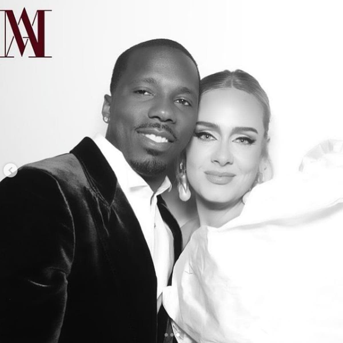 Adele and Rich Paul Instagram