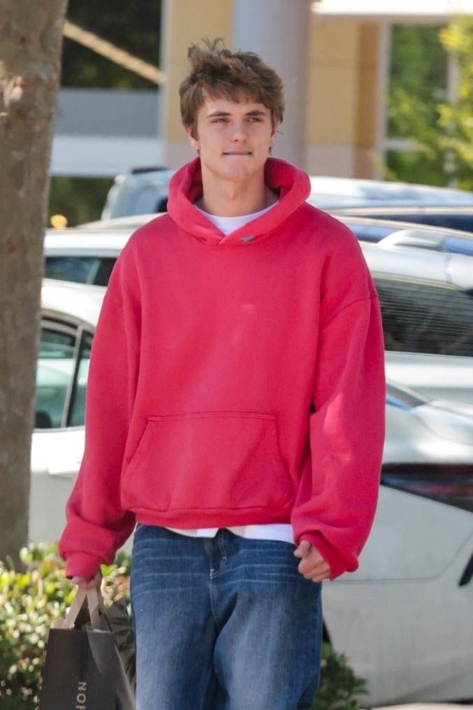 The 19-year-old showcased his effortless off-duty style just days after making his runway debut at Paris Fashion Week.