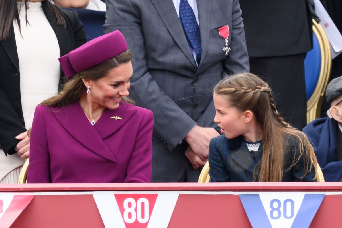 Catherine, Princess of Wales with Princess Charlotte of Wales