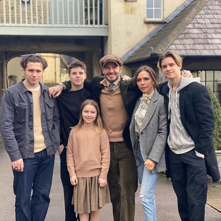 The Beckham family