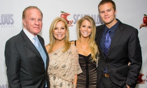 Frank and Kathie Lee with Cassidy and her brother Cody.
Photo: Getty Images