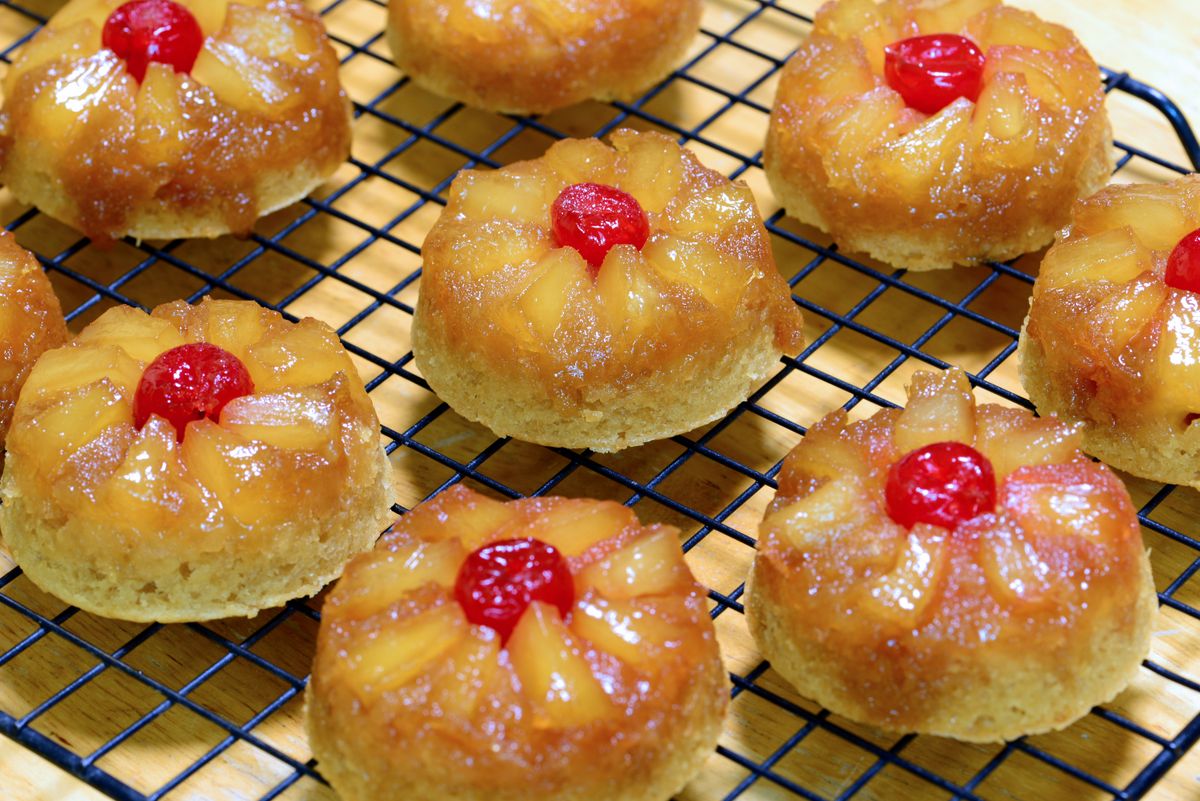 Spiced Pineapple Upside-Down Cake