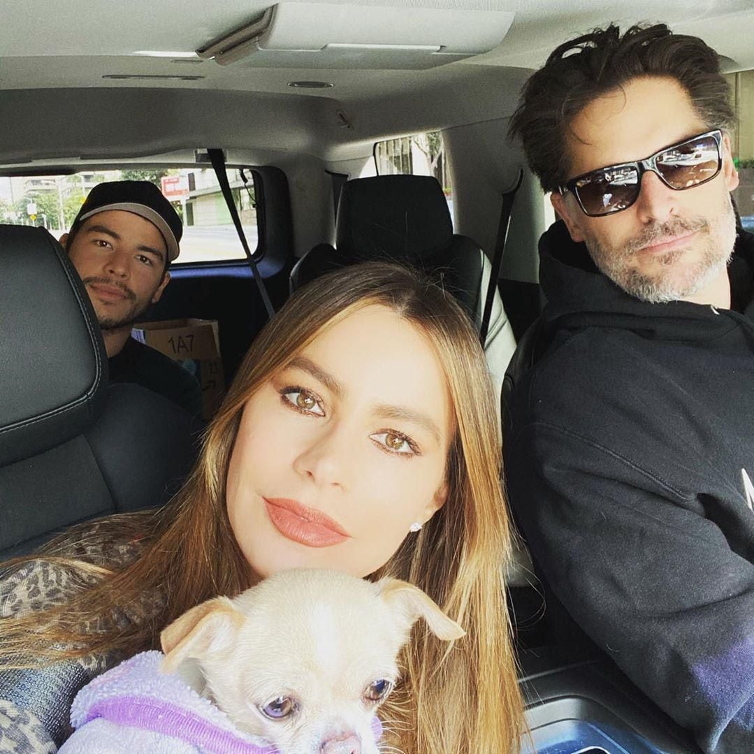 Sofia Vergara, Joe Manganiello and son Manolo