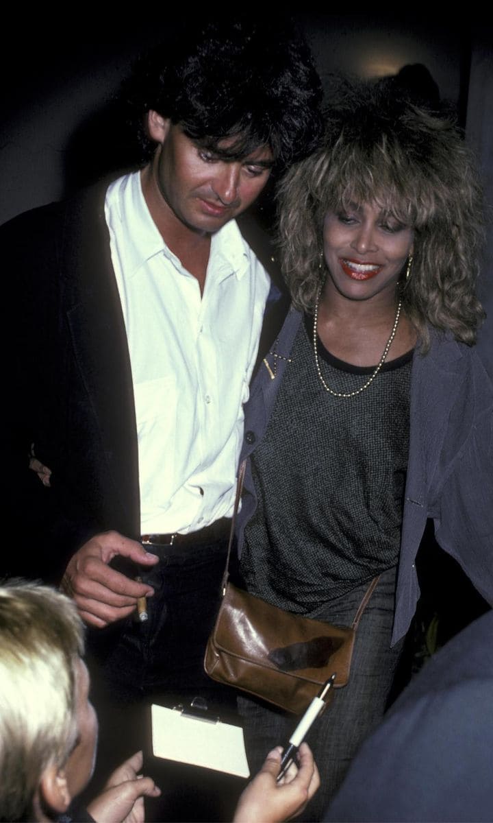Tina Turner at Spago's Restaurant in Hollywood, California - August 13, 1985