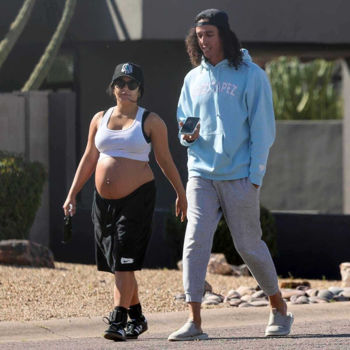 Vanessa Hudgens and husband Cole Tucker