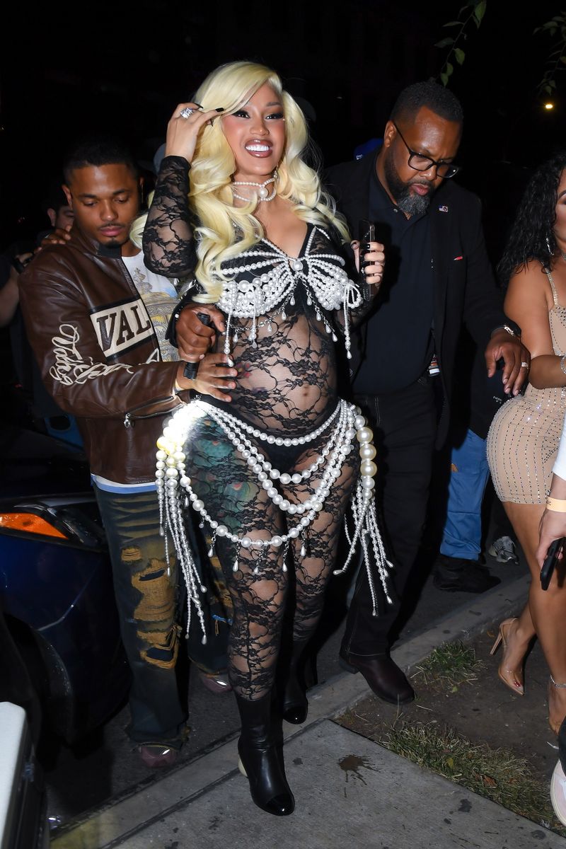 She hit the city later that night