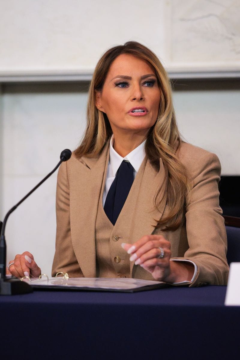 Melania made headlines last month when she and President Trump attended opening night of 'Les Misérables' at the Kennedy Center