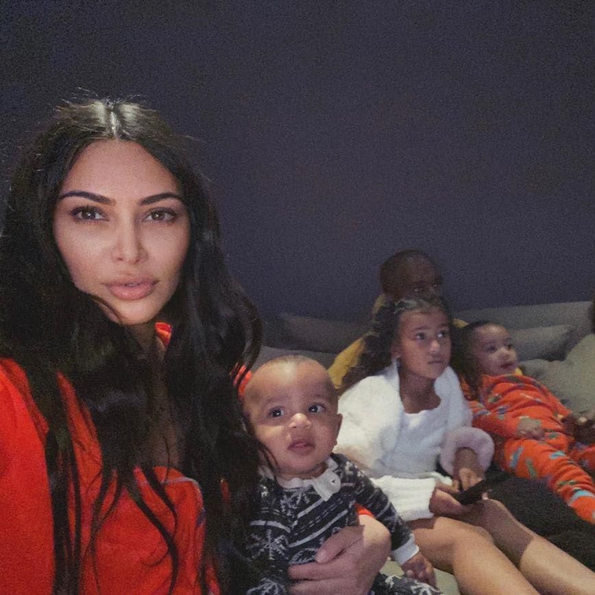 Kim Kardashian, family time