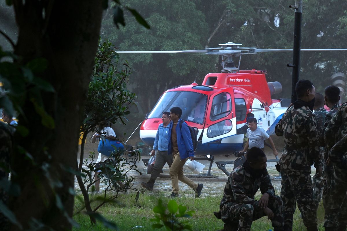 Emergency crews continued searching for survivors in Nepal after the catastrophic floods left communities cut off and families awaiting news of loved ones.