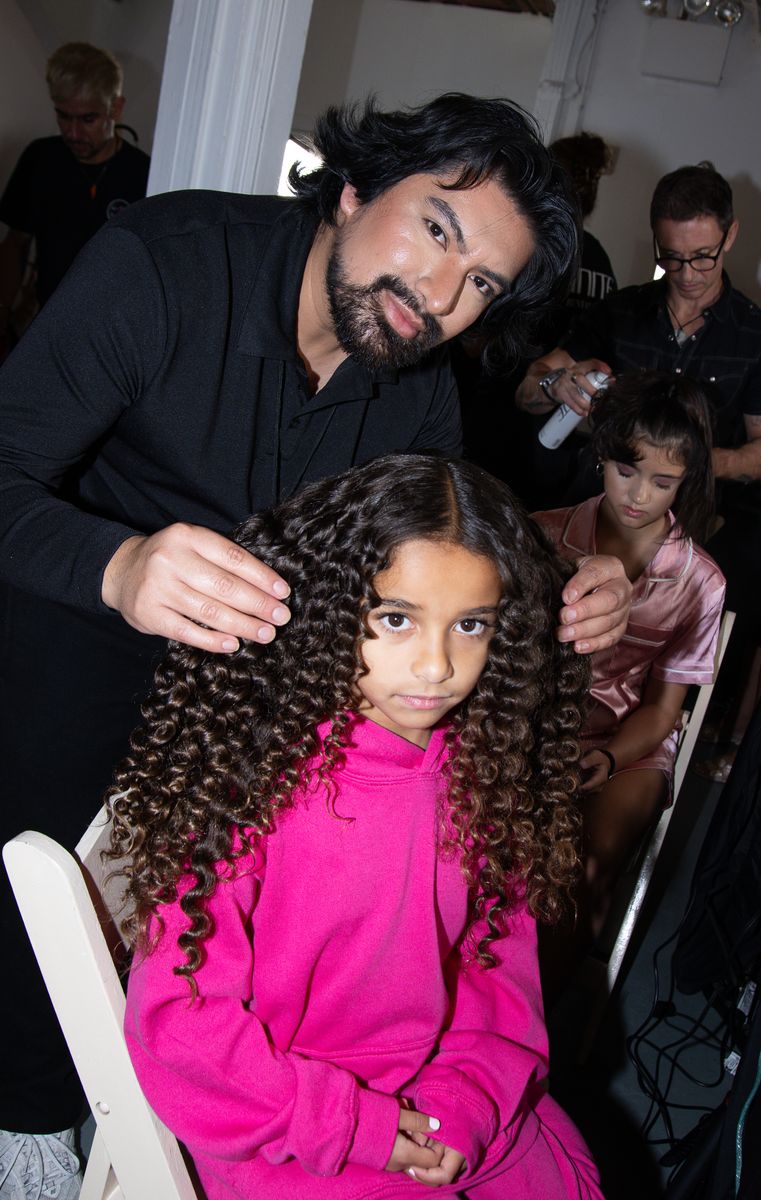 Dream’s modeling talent runs in the family.