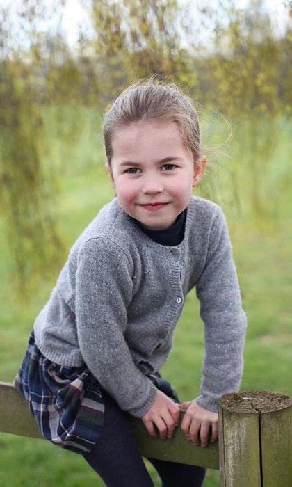 princess charlotte birthday portrait