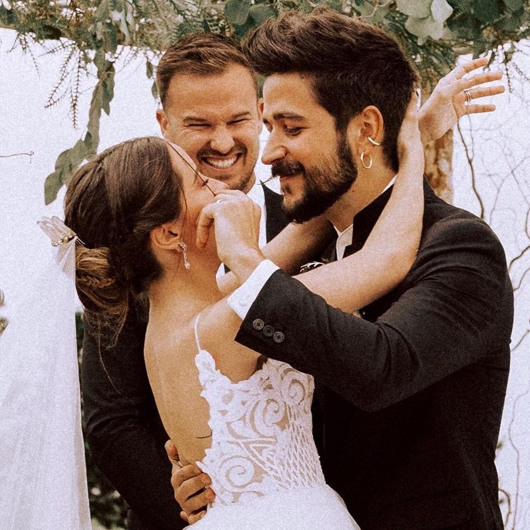 Camilo and Evaluna Montaner music video