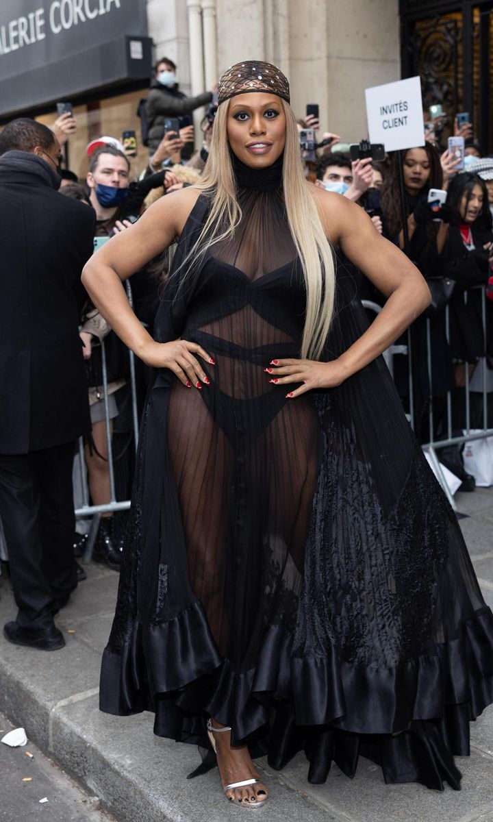Jean-Paul Gaultier : Outside Arrivals - Paris Fashion Week - Haute Couture Spring/Summer 2022
