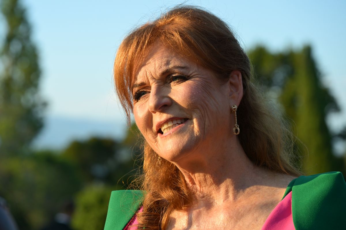 Sarah Ferguson, Duchess of York at the 3rd "Knights Of Charity" Gala in Cannes, France