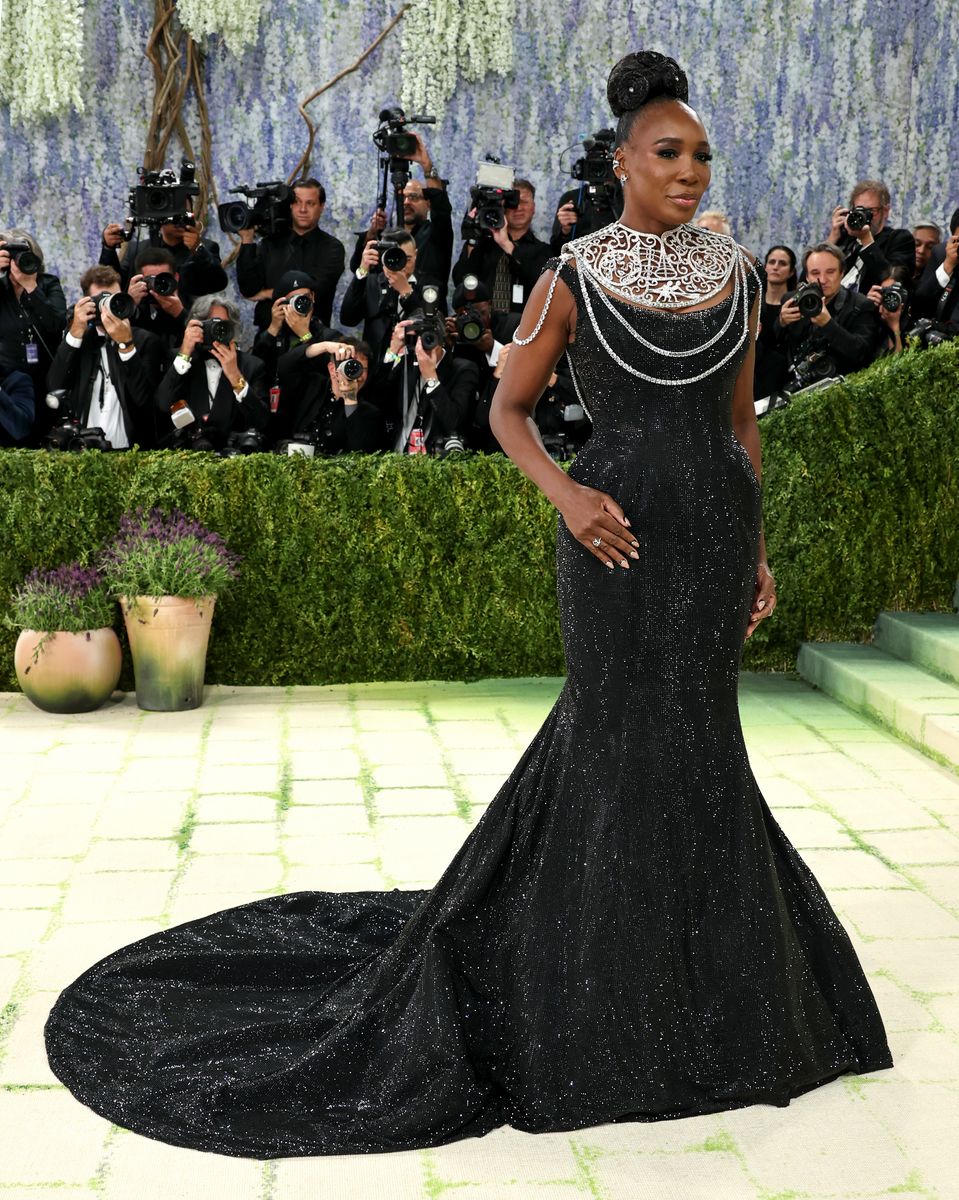 NEW YORK, NEW YORK - MAY 04: Venus Williams attends the 2026 Met Gala celebrating "Costume Art" at the Metropolitan Museum of Art on May 04, 2026 in New York City. (Photo by Jamie McCarthy/Getty Images)
