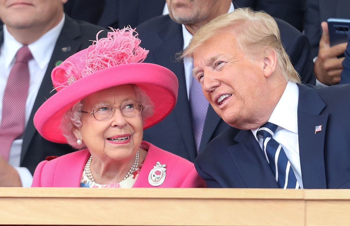 Trump shared a tribute for Queen Elizabeth following her death in 2022