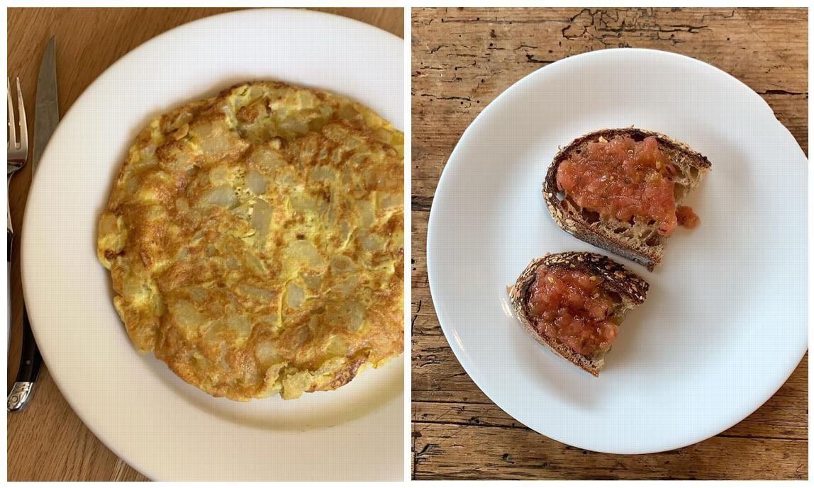 Stella Banderas makes Spanish omelet