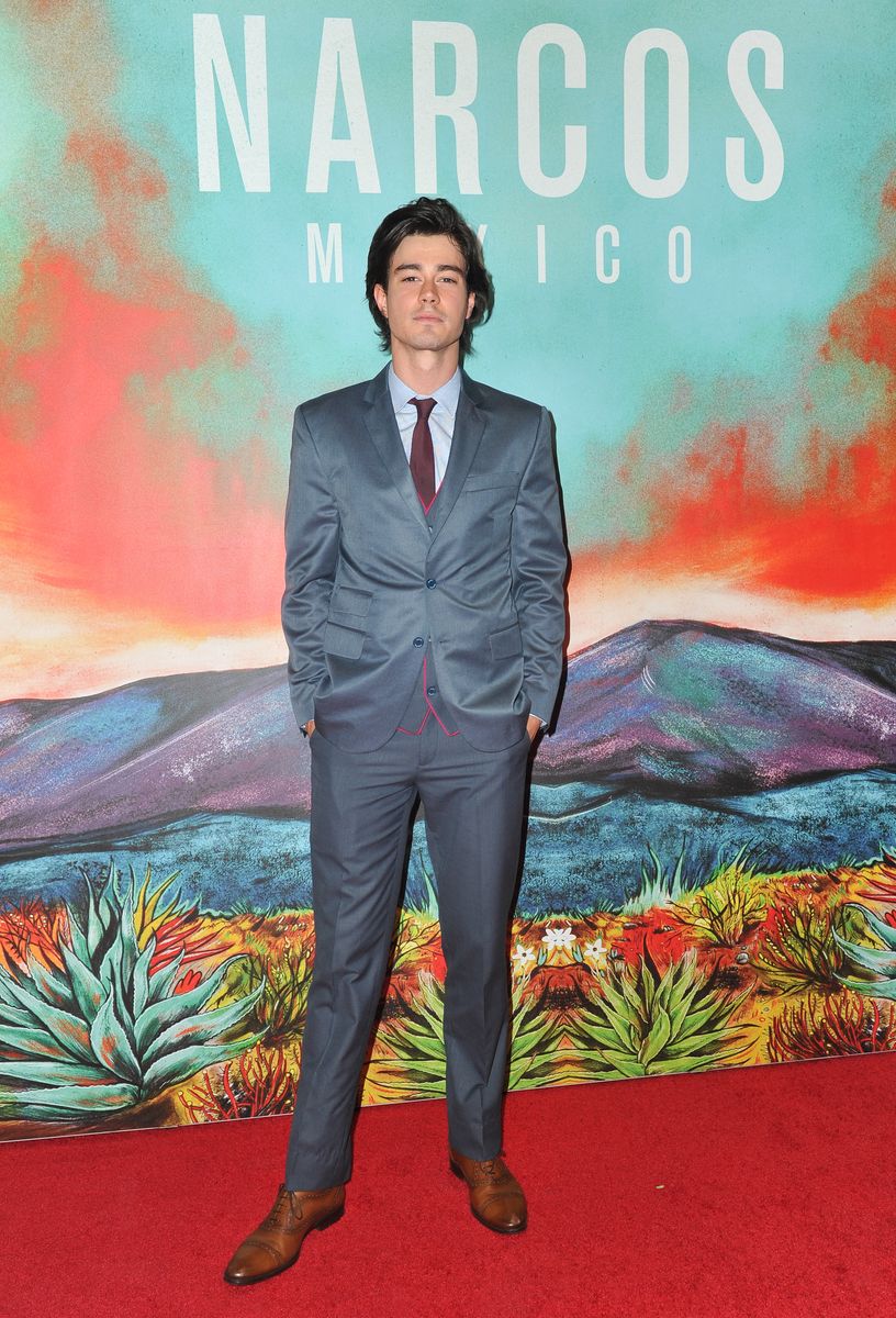 Manuel Masalva attends Netflix's 'Narcos: Mexico' Season 1 Premiere 