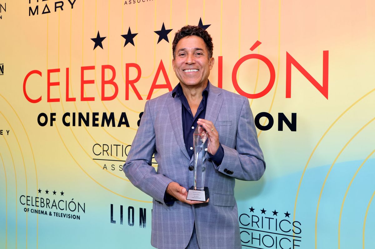 LOS ANGELES, CALIFORNIA - OCTOBER 02: Oscar NuÃ±ez, winner of the Vanguard Award for "The Paper", attends The Critics Choice Association's 6th Annual CelebraciÃ³n Of Cinema & Television at Four Seasons Hotel Los Angeles at Beverly Hills on October 02, 2026 in Los Angeles, California. (Photo by Rodin Eckenroth/Getty Images for Critics Choice Association) 
