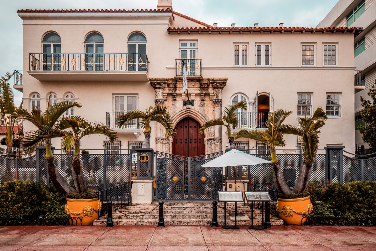 The Versace Mansion renovations took nearly 3 years to complete