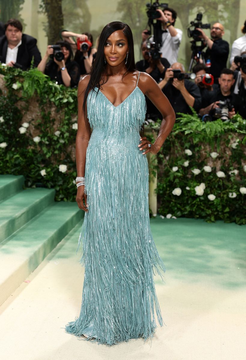 Naomi Campbell at The 2024 Met Gala Celebrating "Sleeping Beauties: Reawakening Fashion" 2024 in New York City.