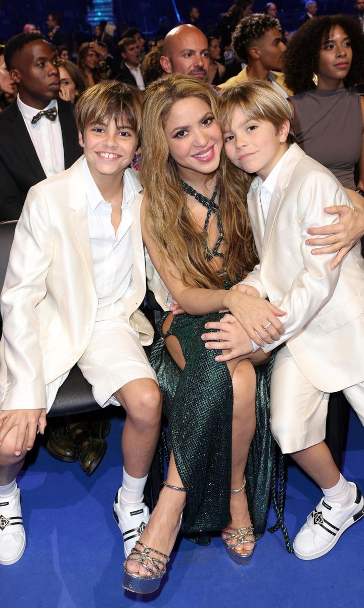 Shakira y sus hijos