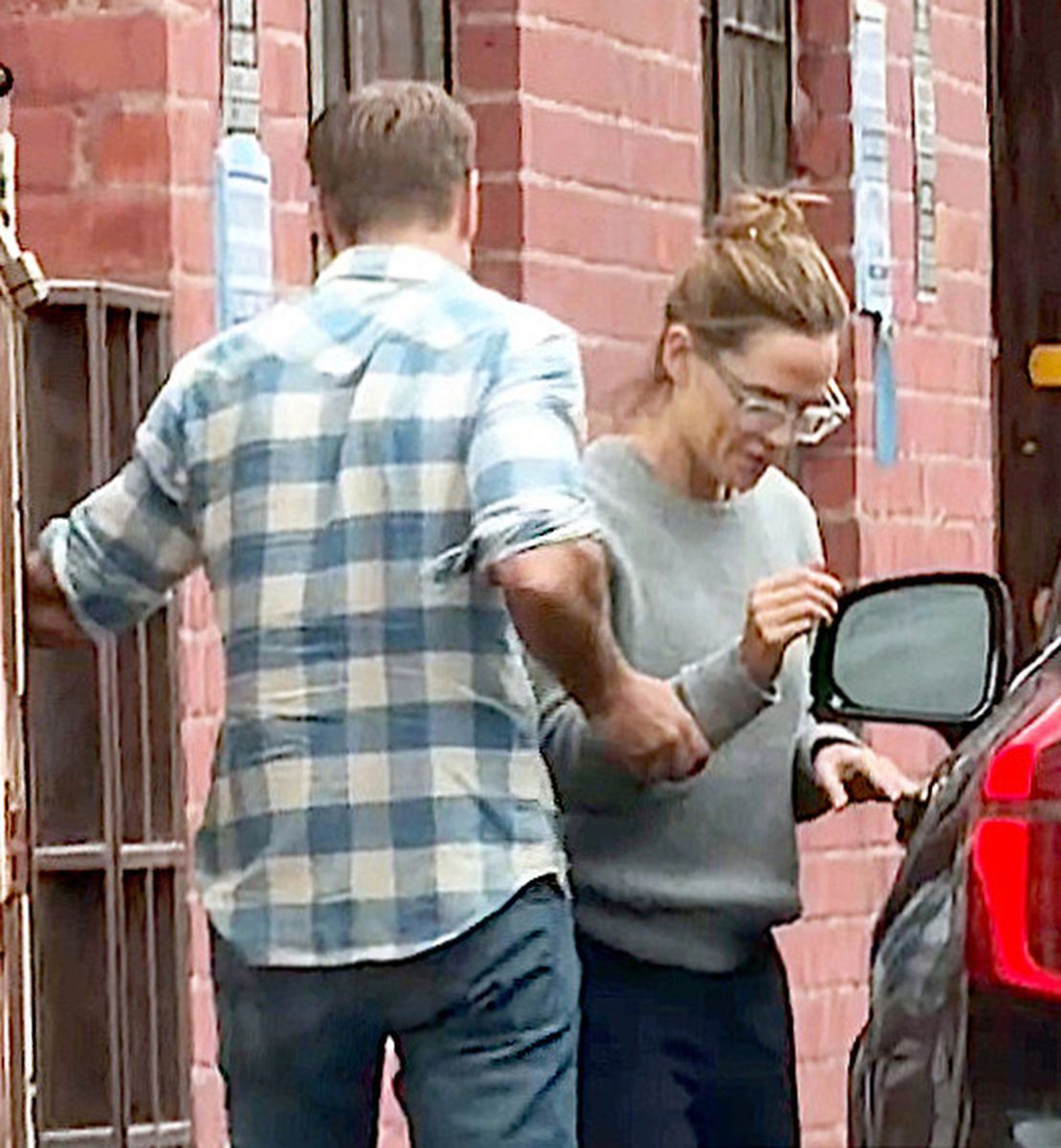 Actress Jennifer Garner and her longtime partner John Miller during Labor Day weekend.