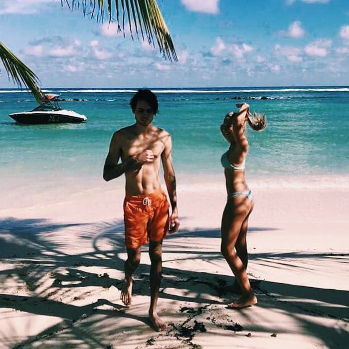 Miguel Iglesias and girlfriend