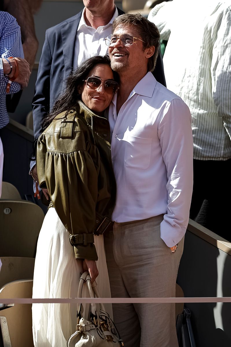 Brad Pitt and girlfriend Ines de Ramon