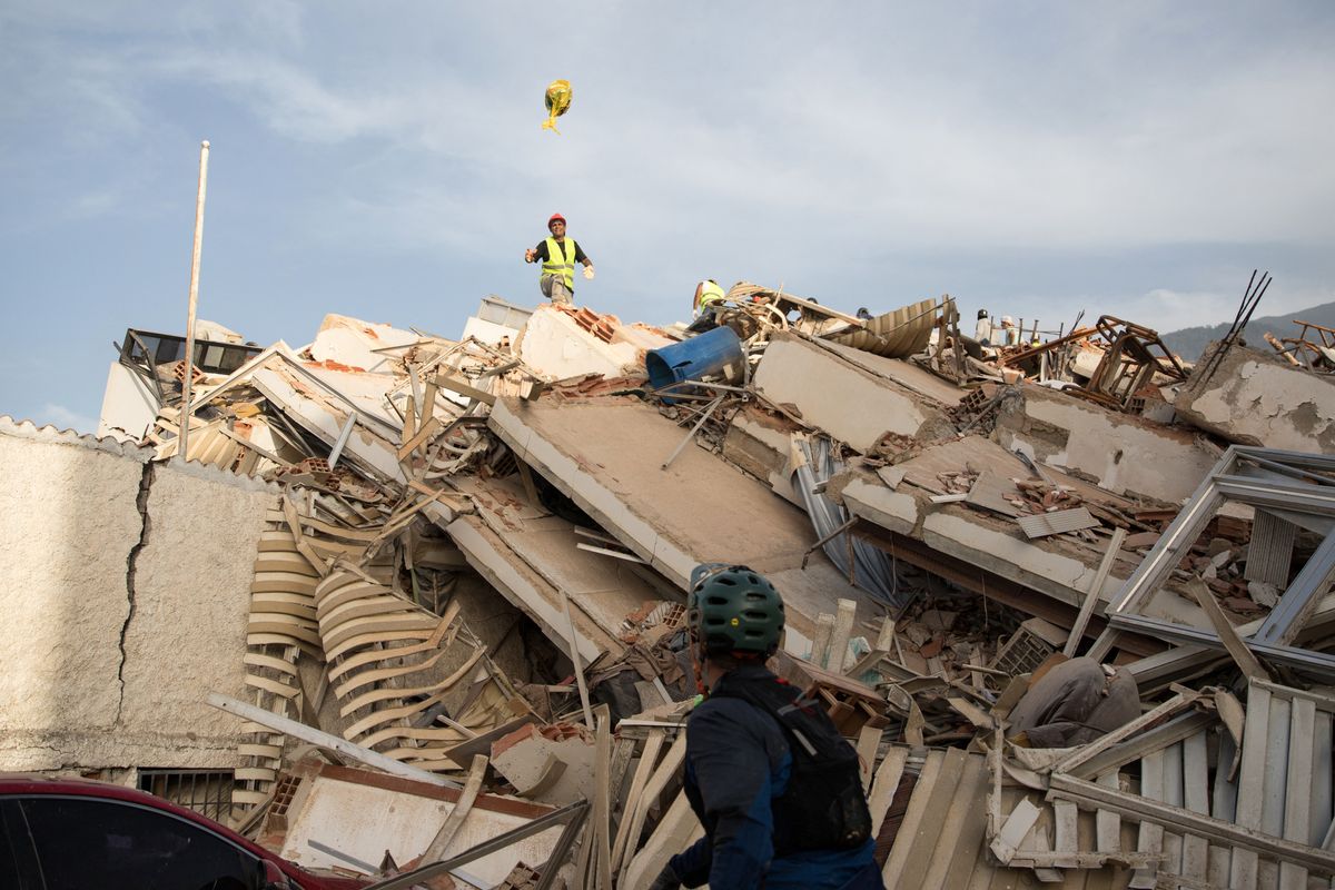 Venezuela was struck by two earthquakes seconds after each other