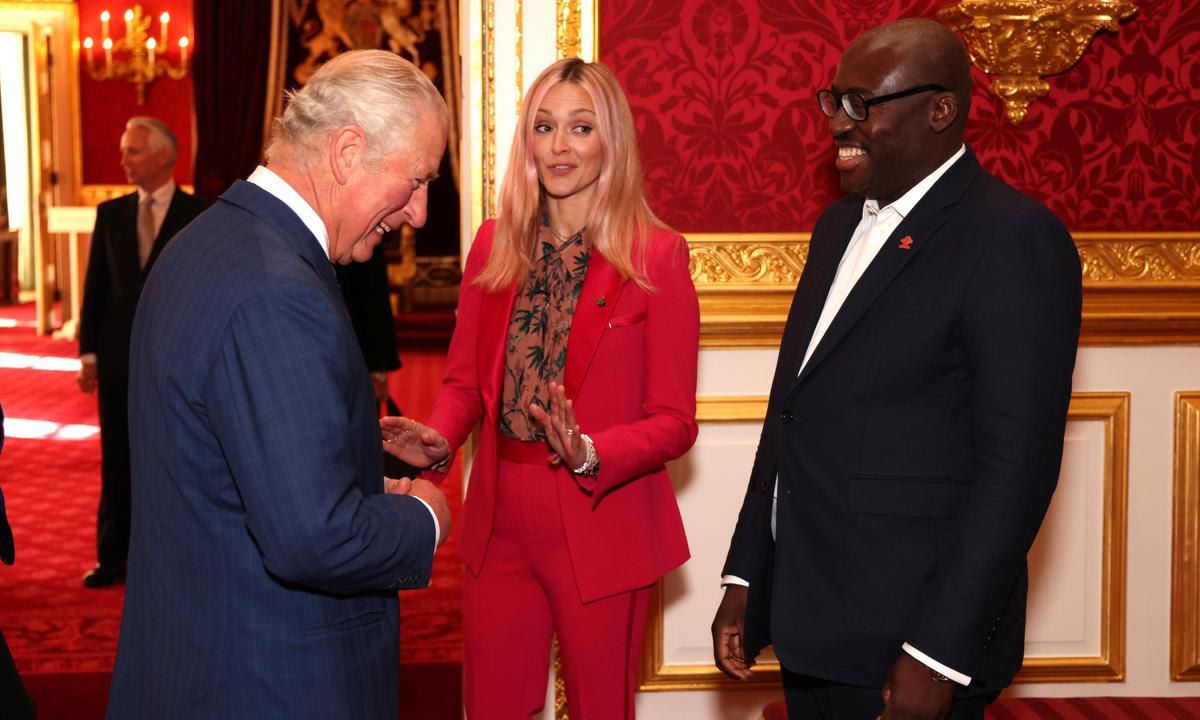 King Charles (pictured with Edward) made the 2023 TIME100 list
