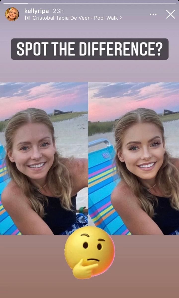 Kelly Ripa IG photo