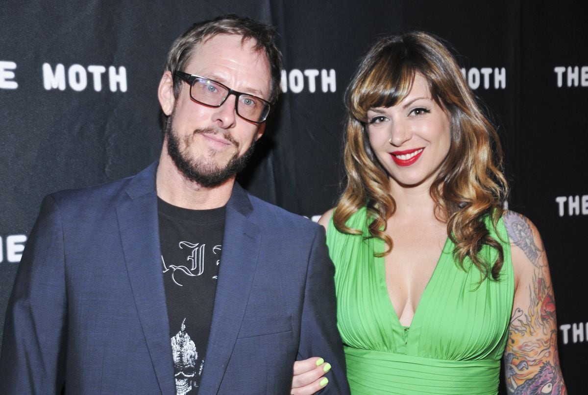 Scott and Jillian Shriner at the 2015 Moth Ball in New York City