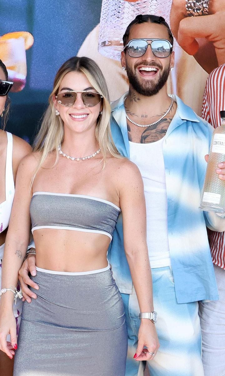 Maluma y Susana Gómez