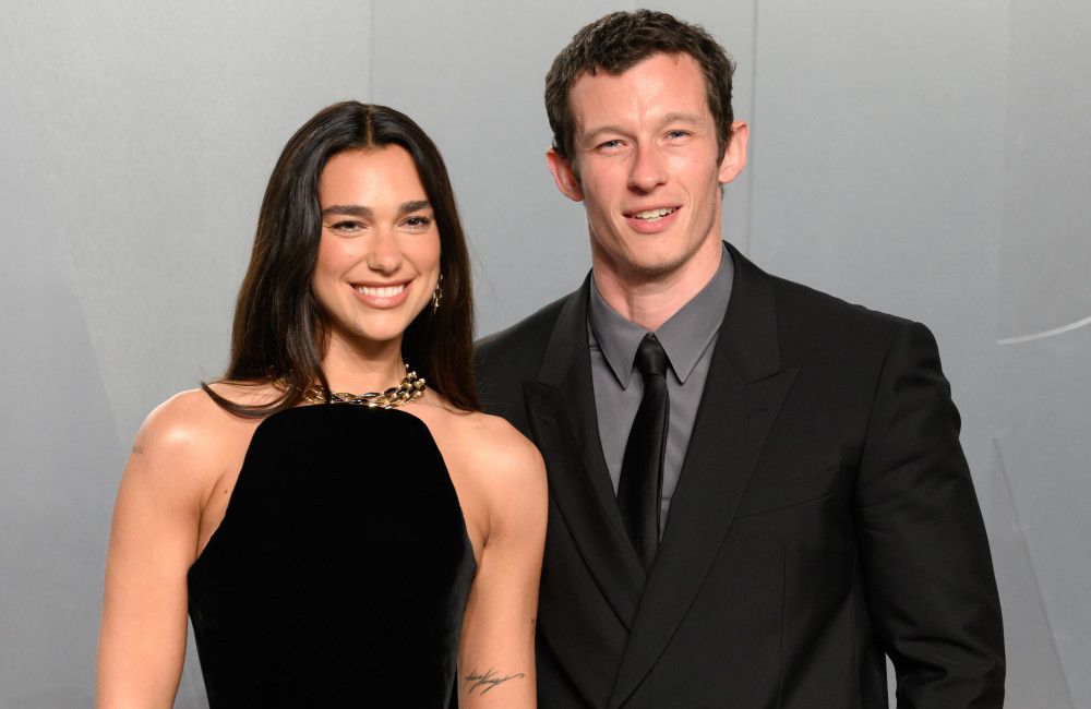 Couple Dua Lipa and Callum Turner