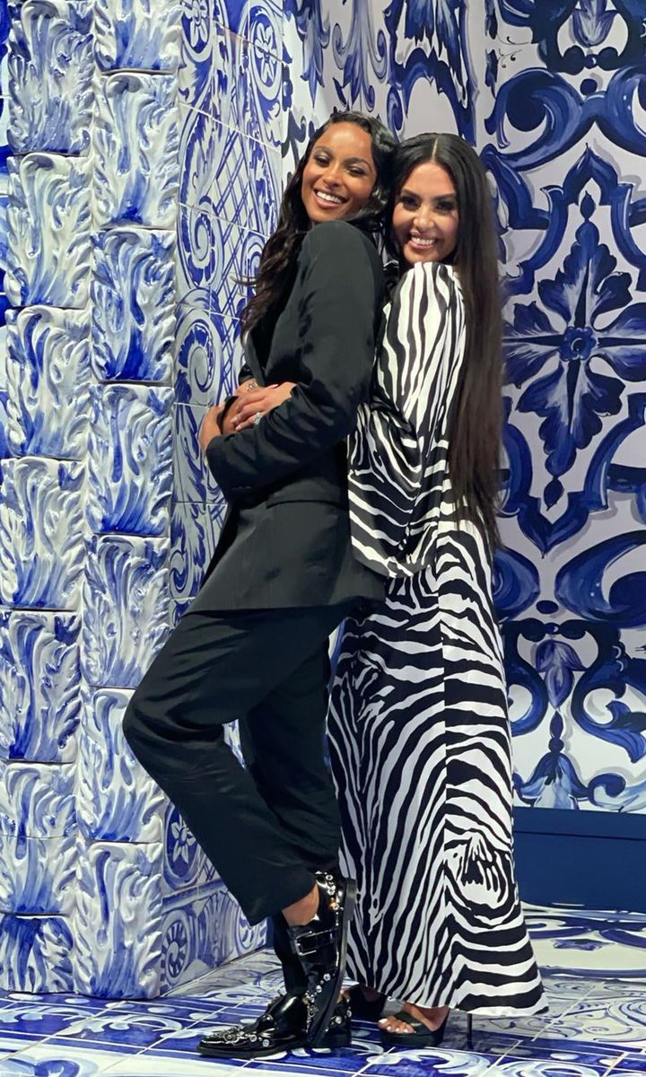 Ciara and Vanessa Bryant