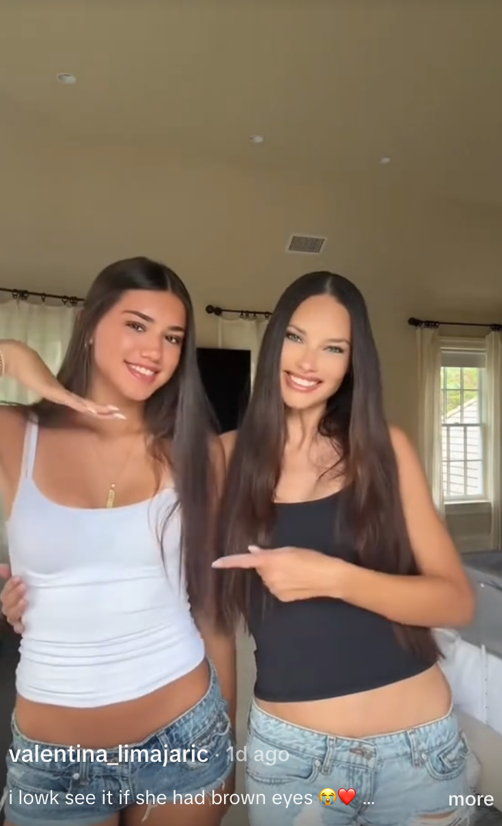 Fans flooded the comments with praise, with many saying Adriana Lima and daughter Valentina look more like twins than mother and daughter.