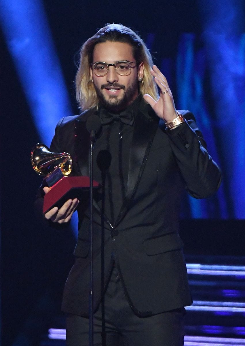 Maluma won Best Contemporary Pop Vocal Album for "F.A.M.E." in 2018