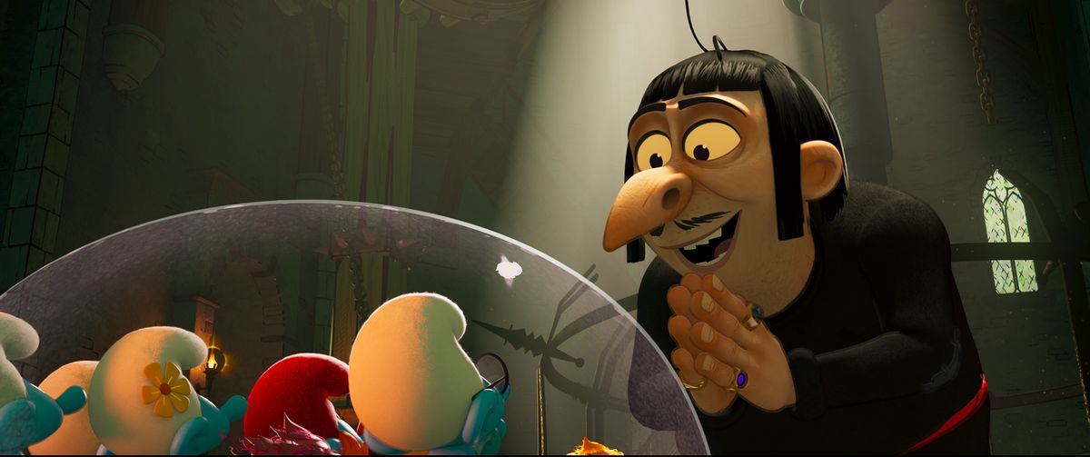 Razamel (JP Karliak) in Smurfs from Paramount Animation.  