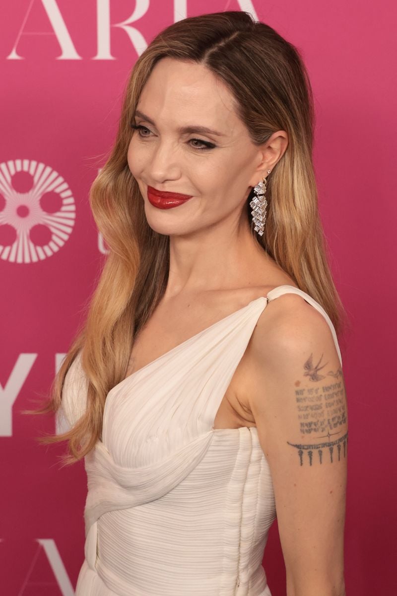 Angelina Jolie at the 2024 New York Film Festival