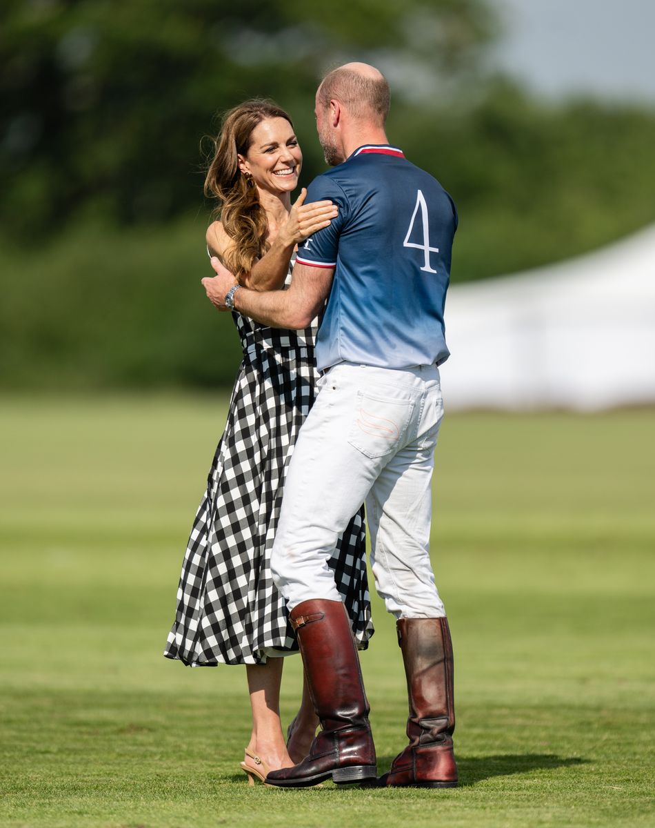 Prince William took part in the annual charity polo tournament, which raises millions for organizations supported by the Prince and Princess of Wales.