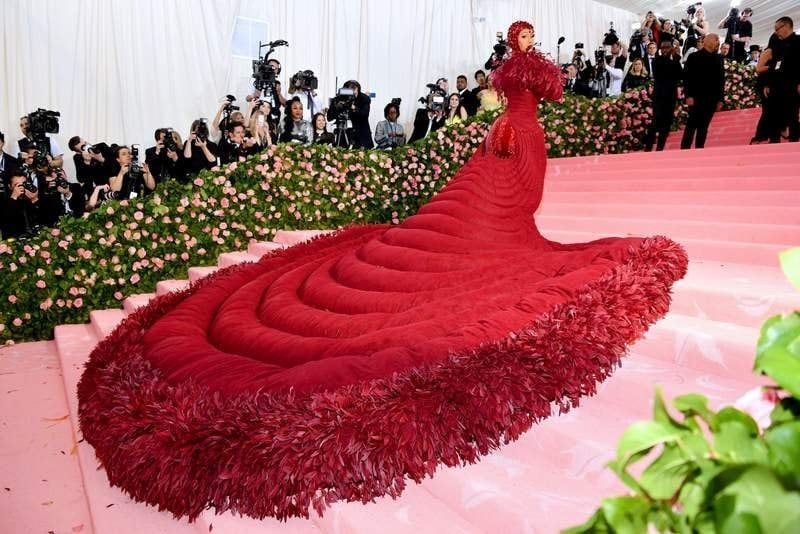 Cardi B Met Gala dress
