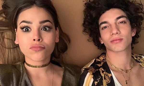 Danna Paola and Jorge López