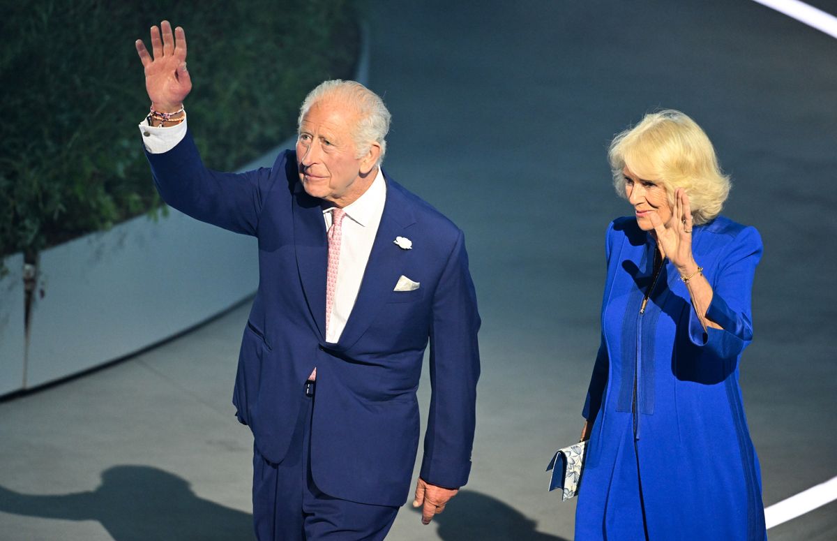 King Charles wears Princess Charlotte's handmade friendship bracelet during the opening ceremony of the 2026 Commonwealth Games.