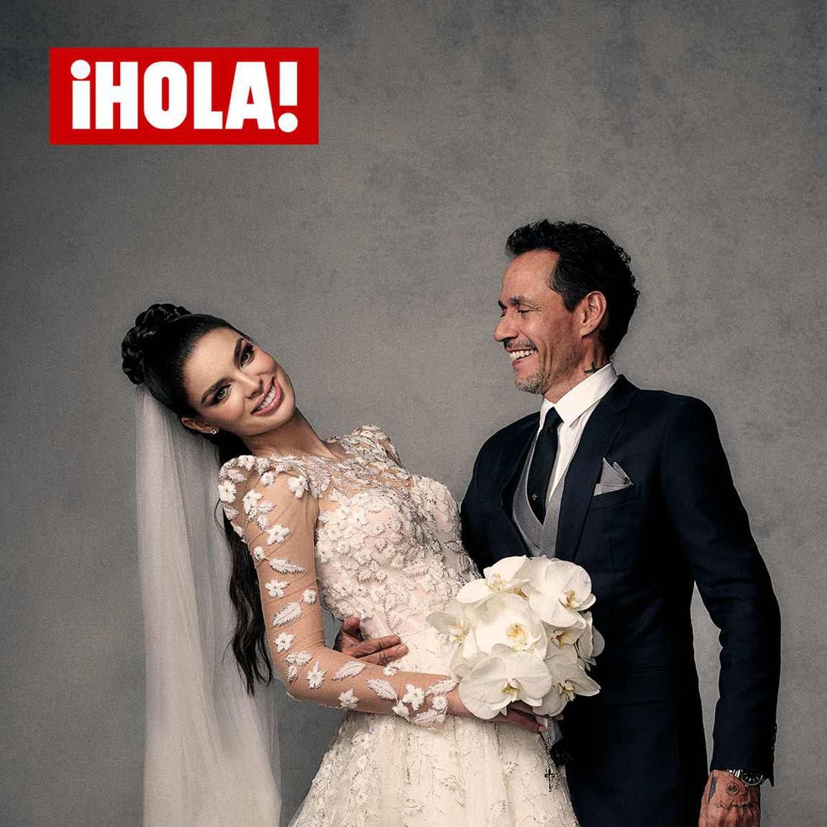 Marc Anthony y Nadia Ferreira