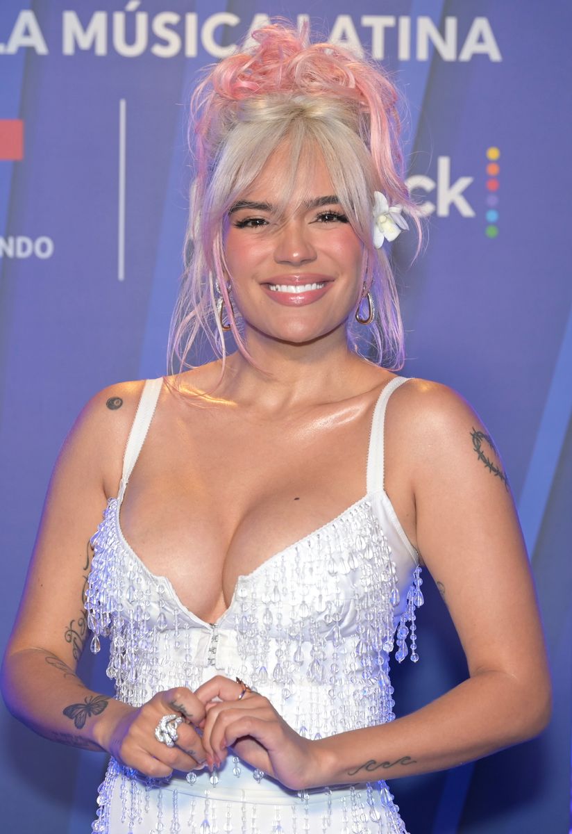 Karol G is holding the lead for women 