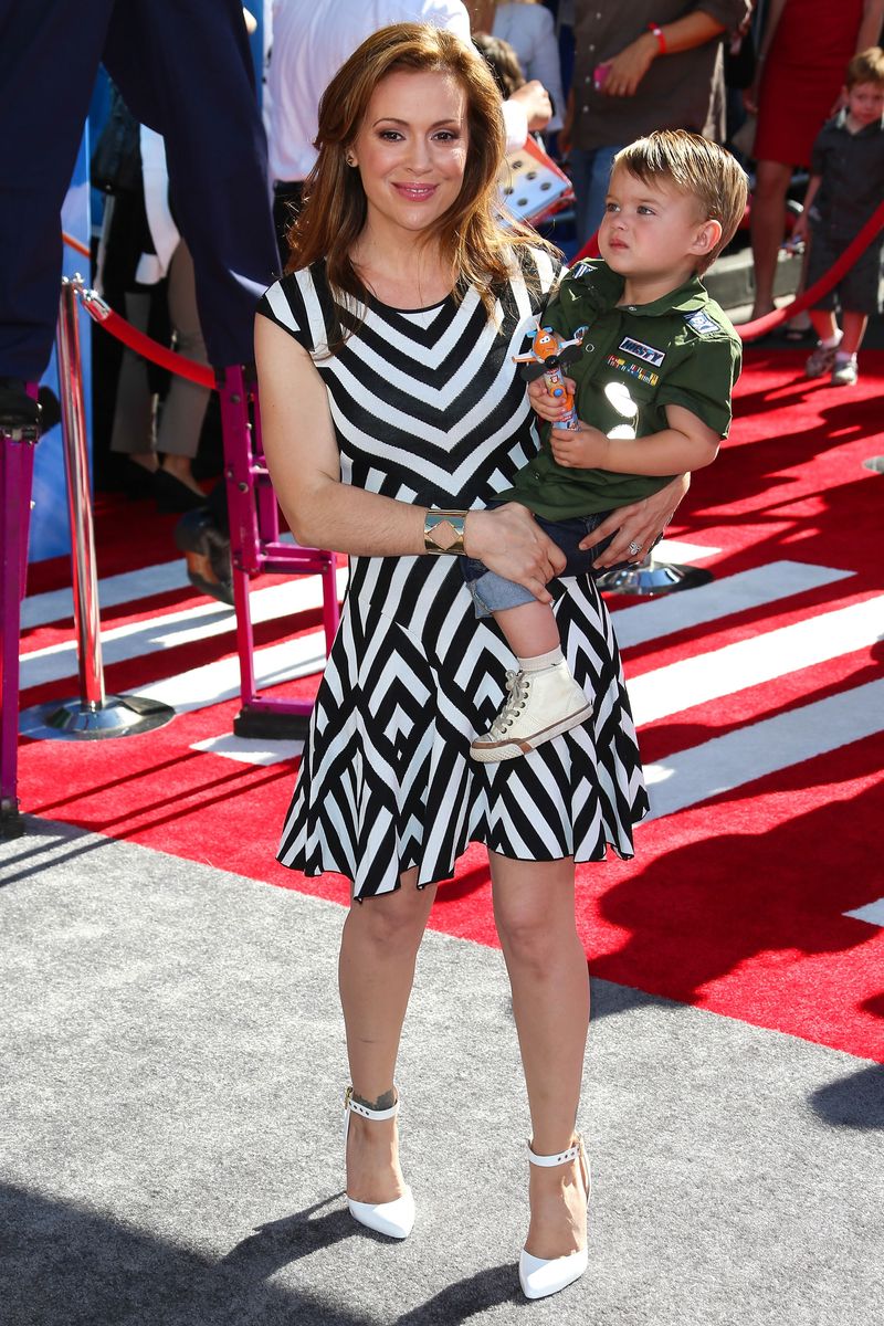 Alyssa Milano had her son Milo on 2011
