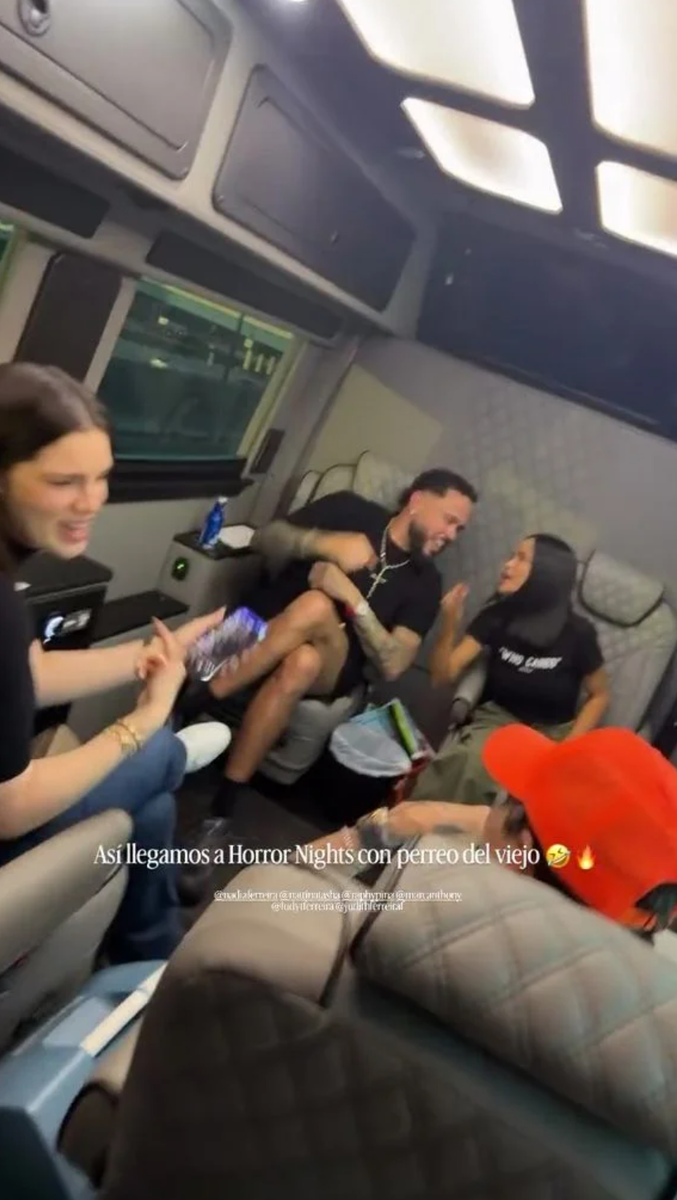Nadia also reposted a video revealing the amazing crew joining them on this trip