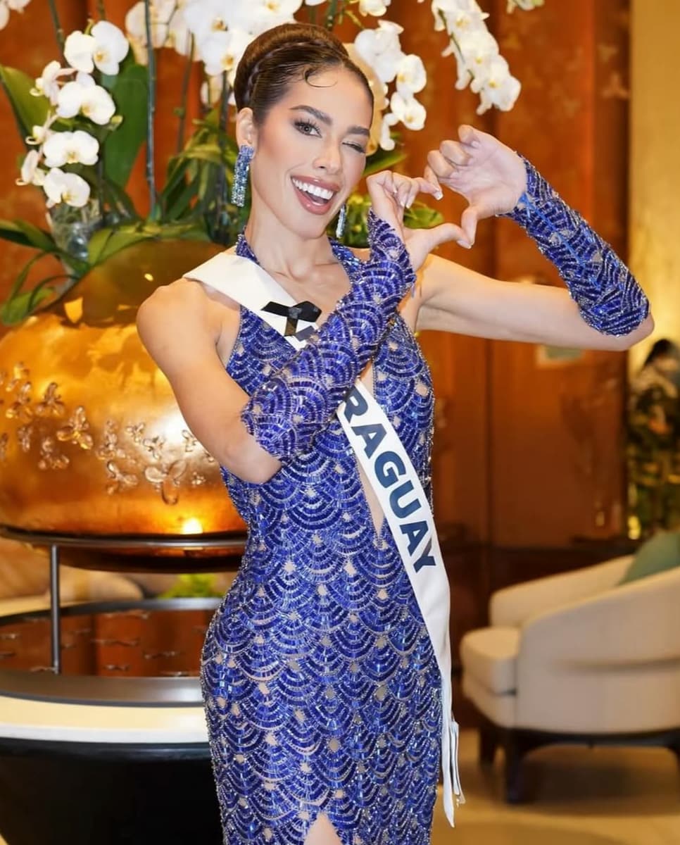 Yanina Gómez, Miss Universe Paraguay.